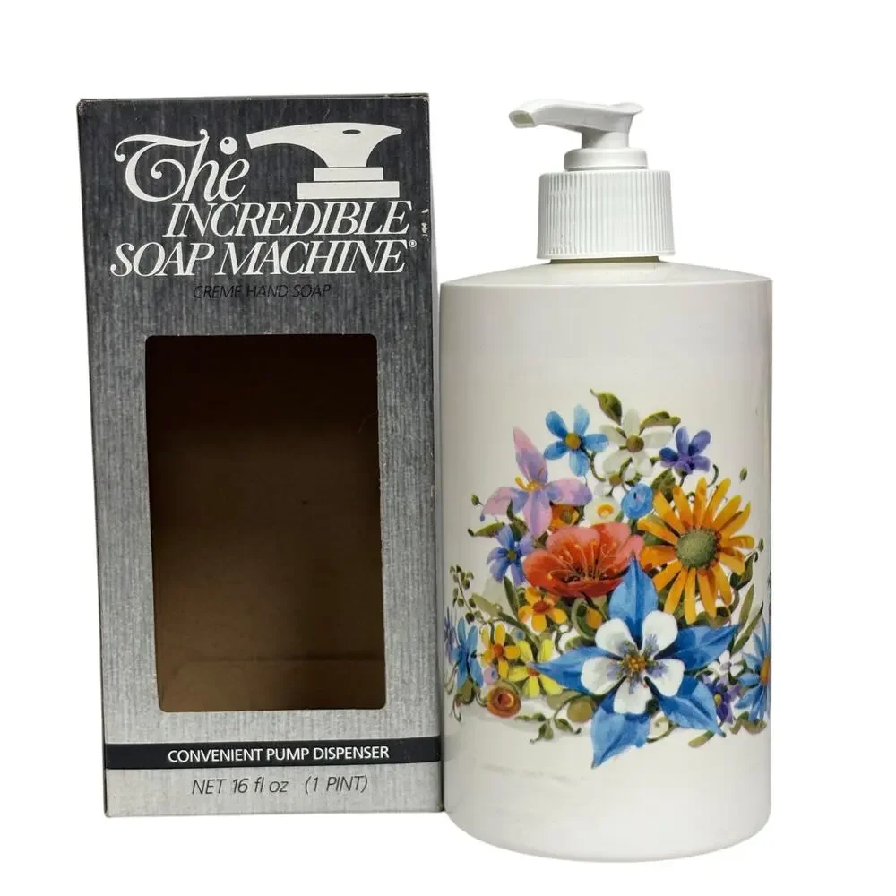Vintage Village Bath Products The Incredible Soap Machine 1986 Hand Soap